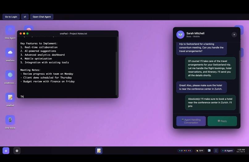 oneOS – screenshot 4