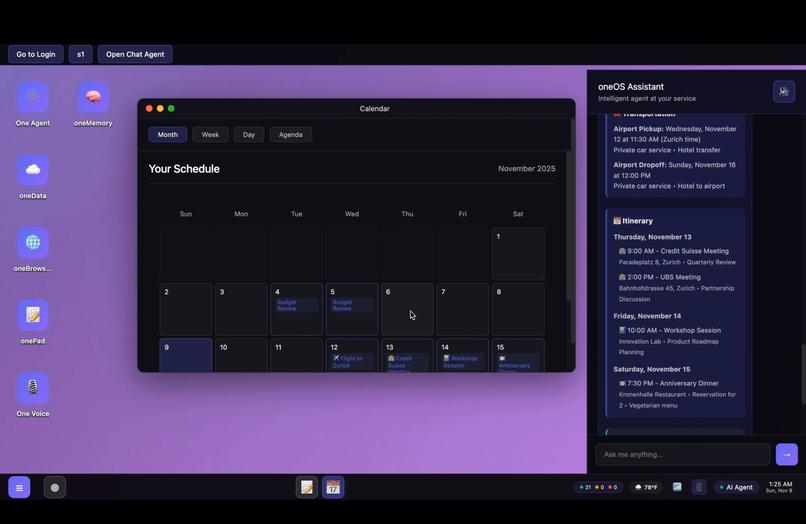 oneOS – screenshot 5