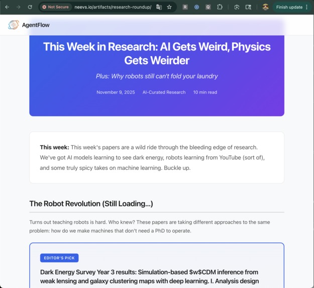 AgentFlow – screenshot 2
