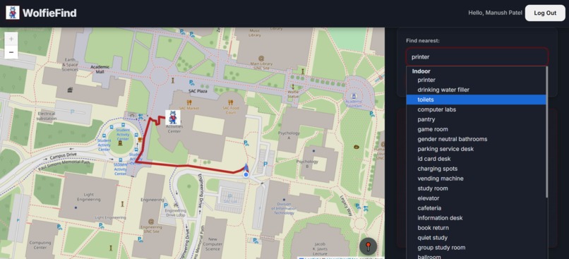 WolfieFind – screenshot 2