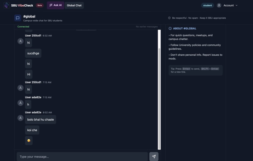SBU-VibeCheck – screenshot 4