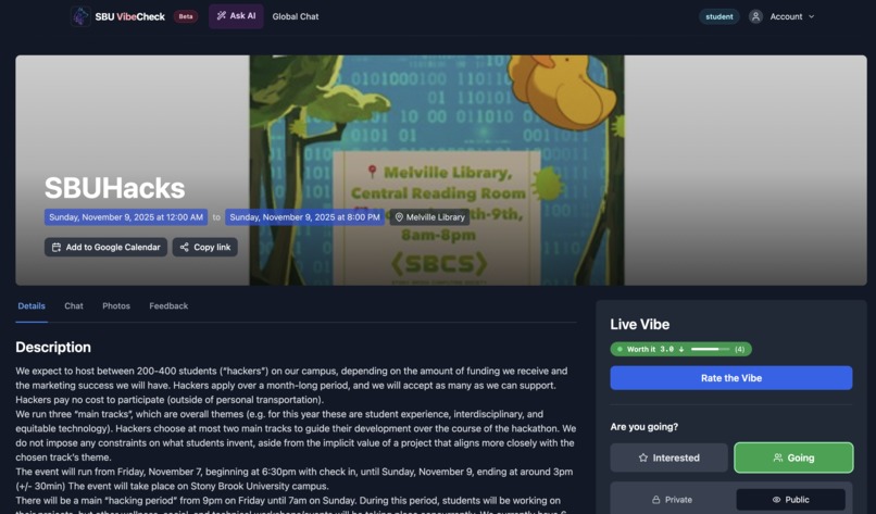 SBU-VibeCheck – screenshot 9