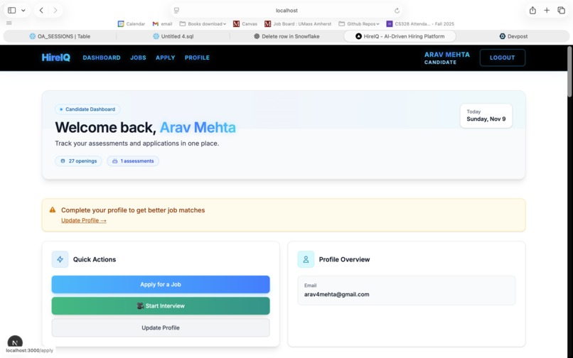 HireIQ – screenshot 1