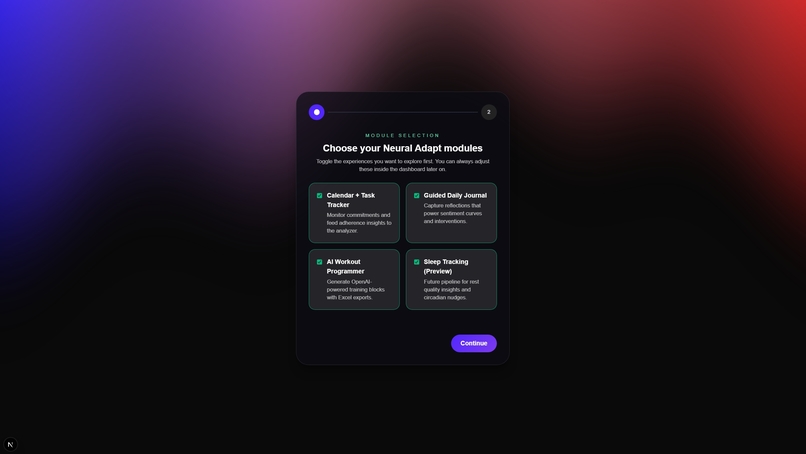Neural Adapt AI – screenshot 2