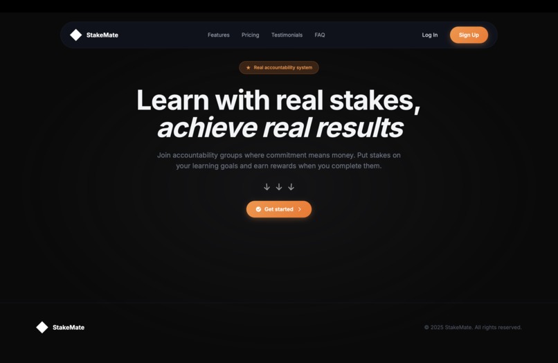 StakeMate – screenshot 1