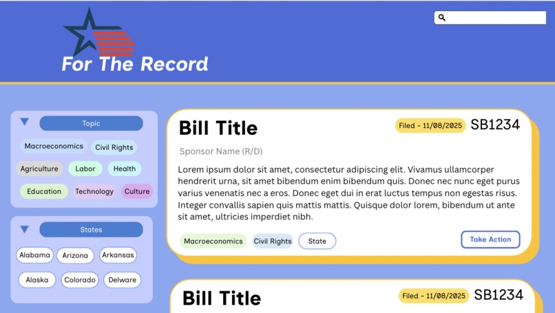 For the Record – screenshot 1