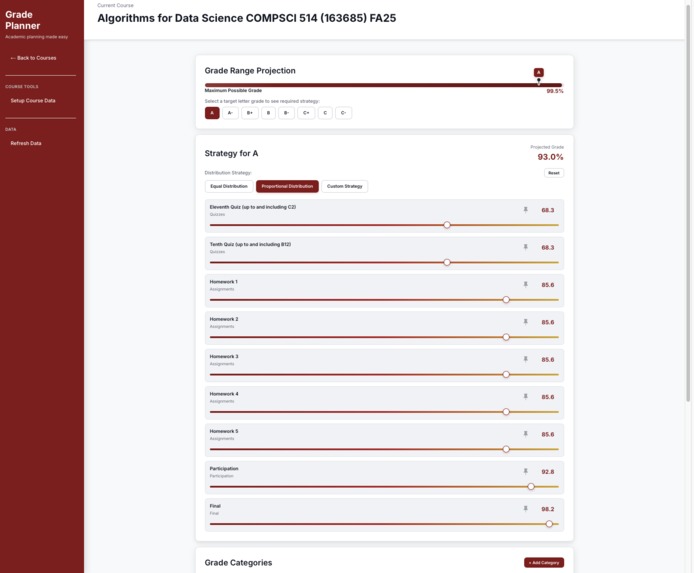 GradePlanner – screenshot 6