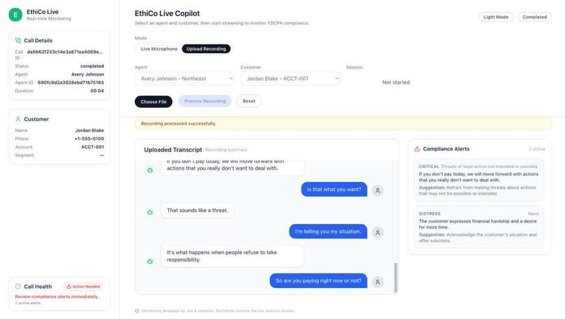 EthiCo – screenshot 2