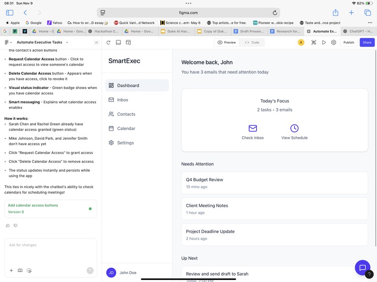 Cobia - AI Executive Assistant – screenshot 1