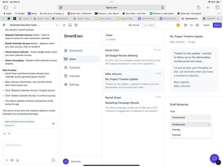 Cobia - AI Executive Assistant – screenshot 4