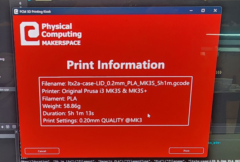 3D Printing Kiosk – screenshot 4