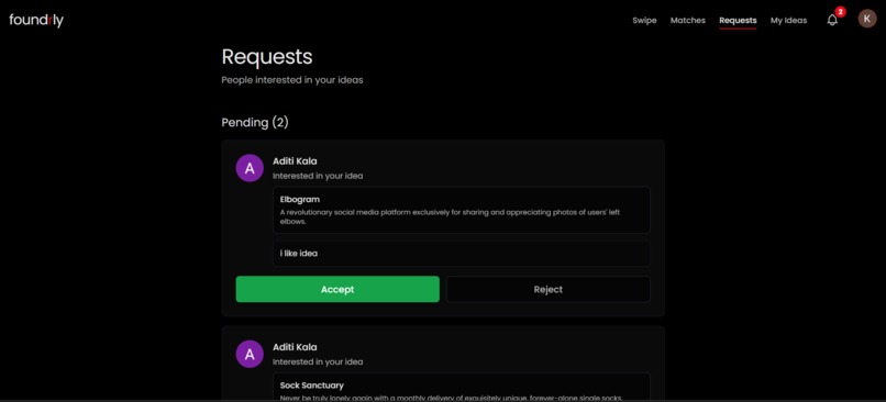 Foundrly – screenshot 3