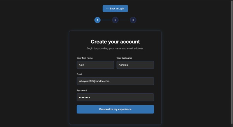 Consensi – screenshot 1