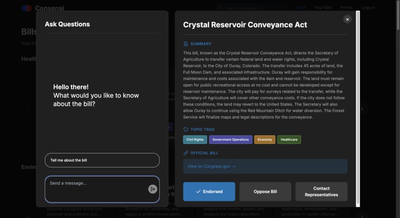 Consensi – screenshot 5