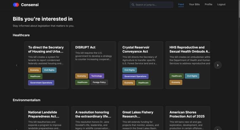 Consensi – screenshot 6
