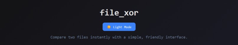 file_xor – screenshot 1