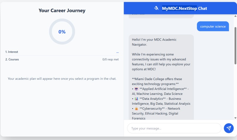 MyMDC.NextStop – screenshot 1