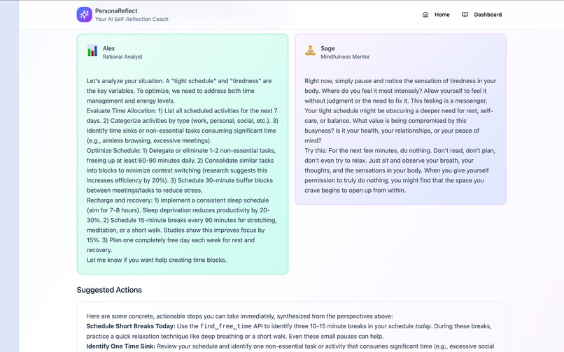 PersonaReflect – screenshot 4