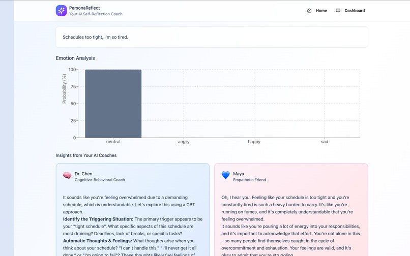 PersonaReflect – screenshot 3