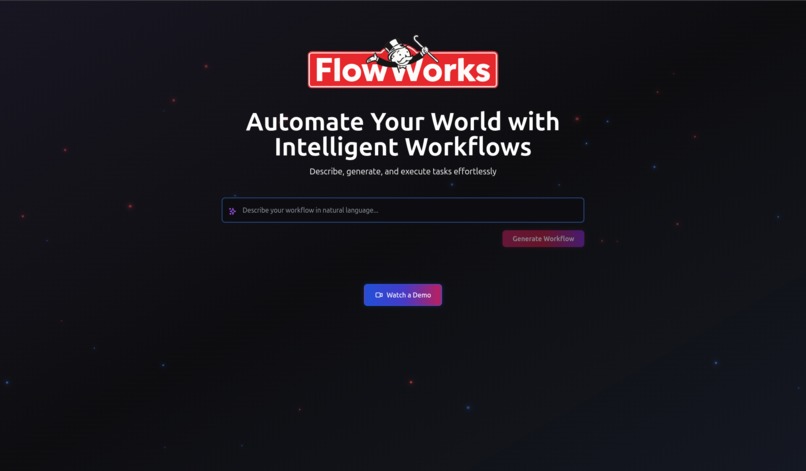 FlowWorks – screenshot 1