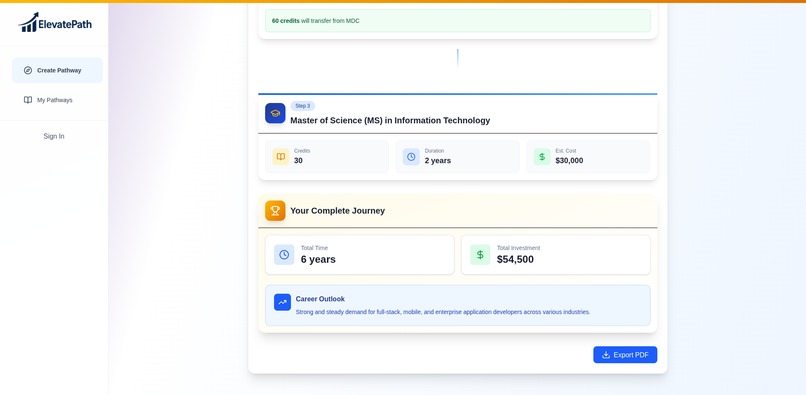 ElevatePath – screenshot 2