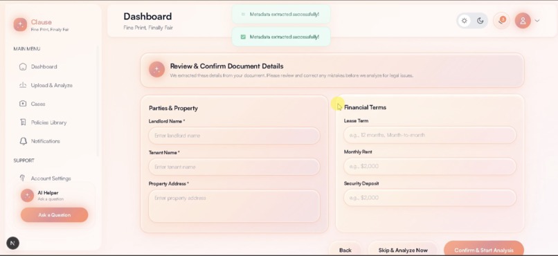 Clause – screenshot 4
