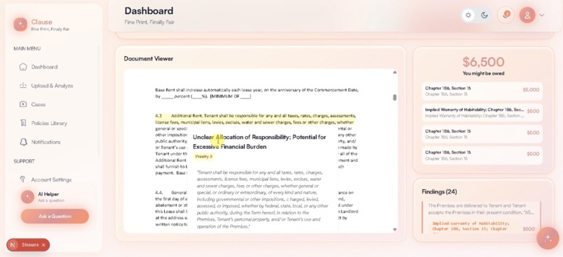 Clause – screenshot 6