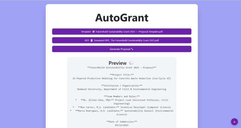 AutoGrant – screenshot 3