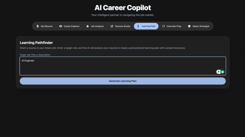AI Career Copilot  – screenshot 1