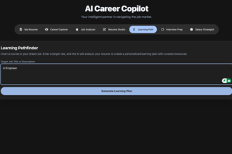 AI Career Copilot 