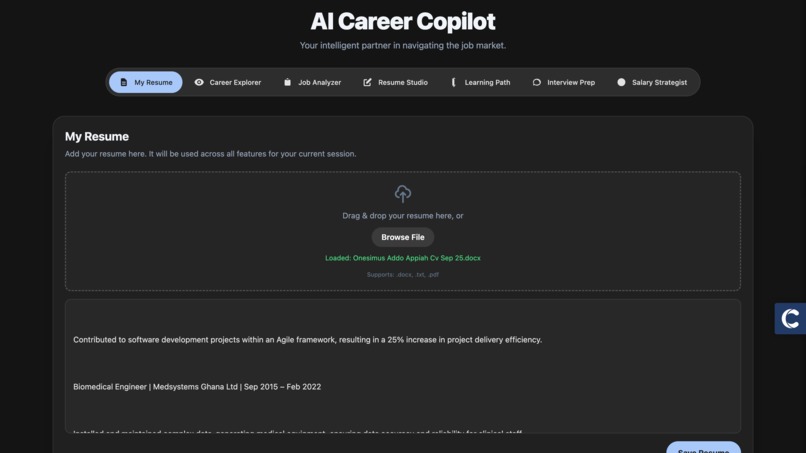 AI Career Copilot  – screenshot 4