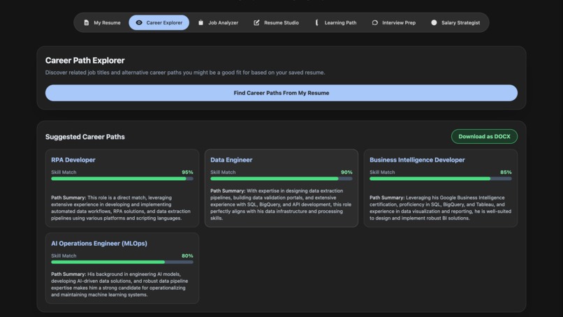 AI Career Copilot  – screenshot 6