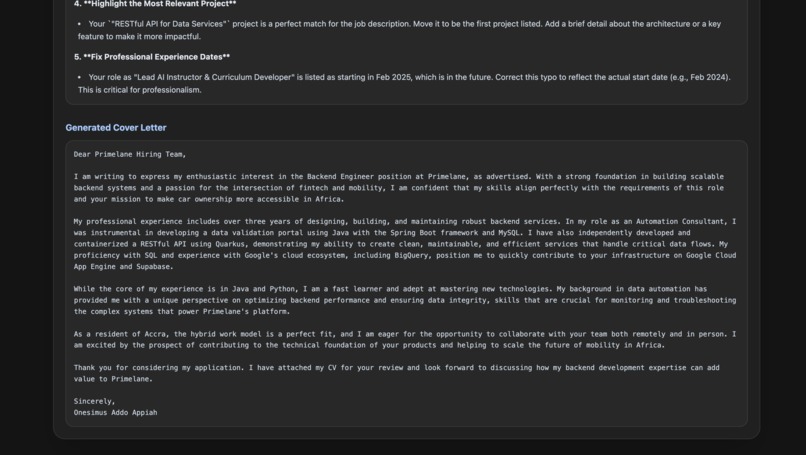 AI Career Copilot  – screenshot 8