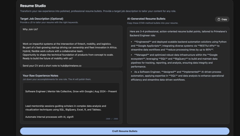 AI Career Copilot  – screenshot 9
