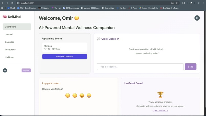 UniMind – screenshot 1