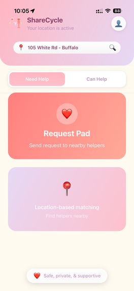 ShareCycle – screenshot 1