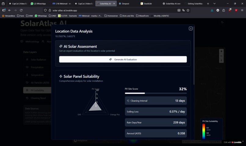 SolarAtlas AI – screenshot 1