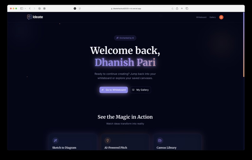 Ideate – screenshot 2