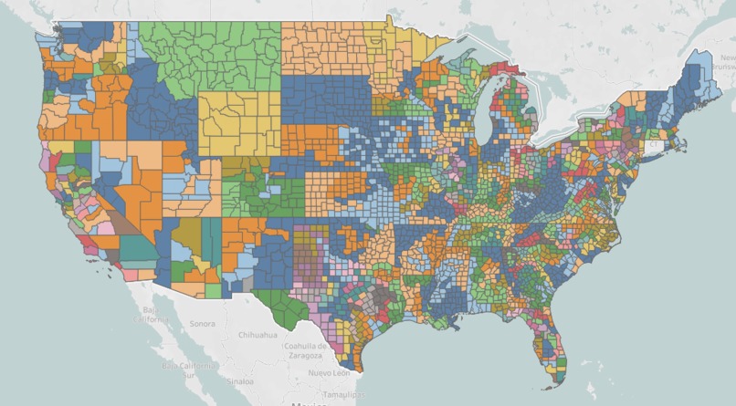 Representative Redistricting – screenshot 1