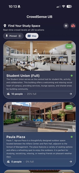 CrowdSense – screenshot 1