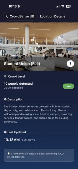 CrowdSense – screenshot 2