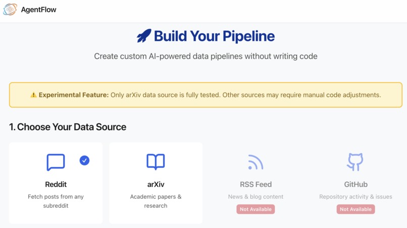 AgentFlow – screenshot 1