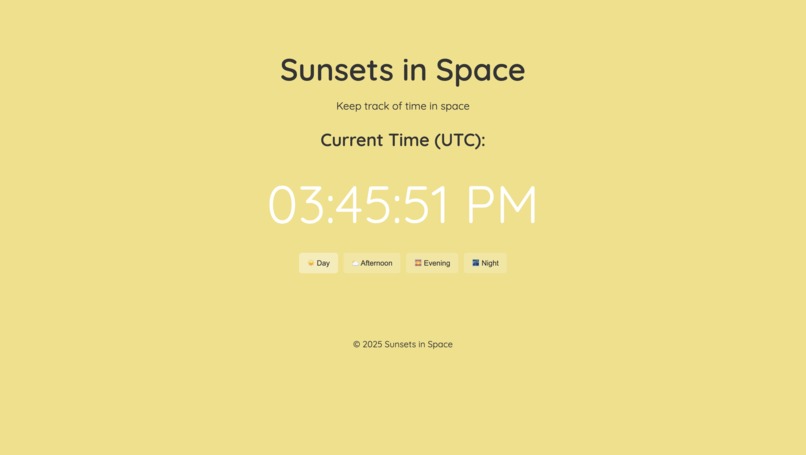 Sunsets in Space – screenshot 1