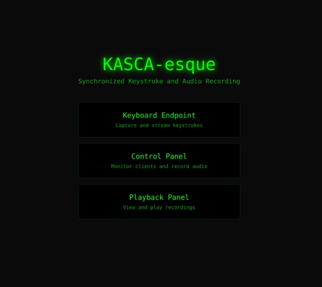 KASCAesque: ASR-based Keyboard Acoustic SideChannel Attack – screenshot 1
