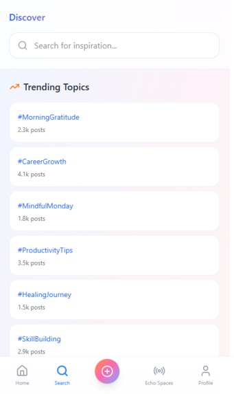 Echo App - Hopescrolling – screenshot 3