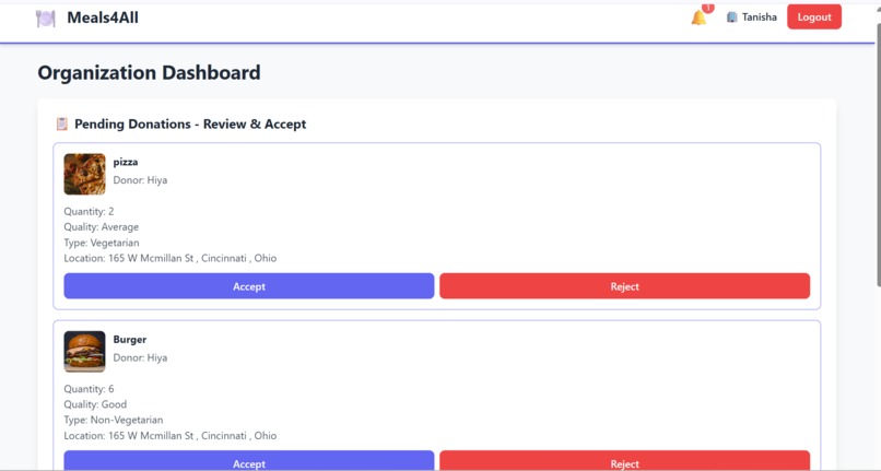 Meal4All – screenshot 4