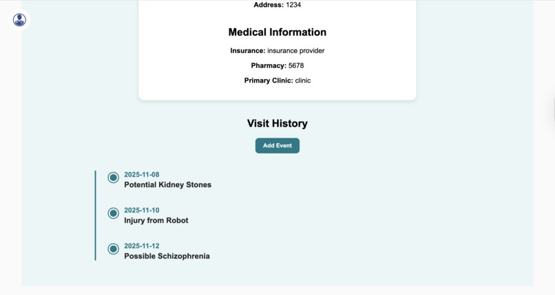 Medlog – screenshot 2