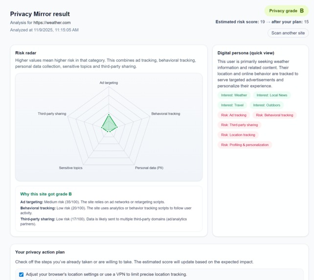 ResiliSense – screenshot 2