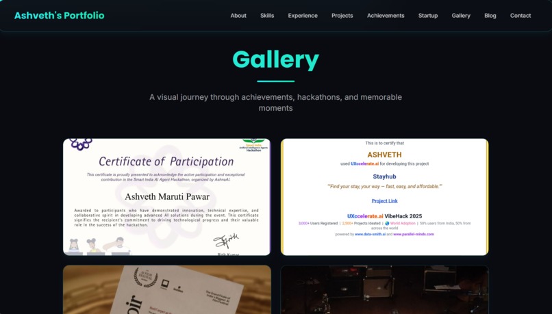 Ashveth's Portfolio – screenshot 7