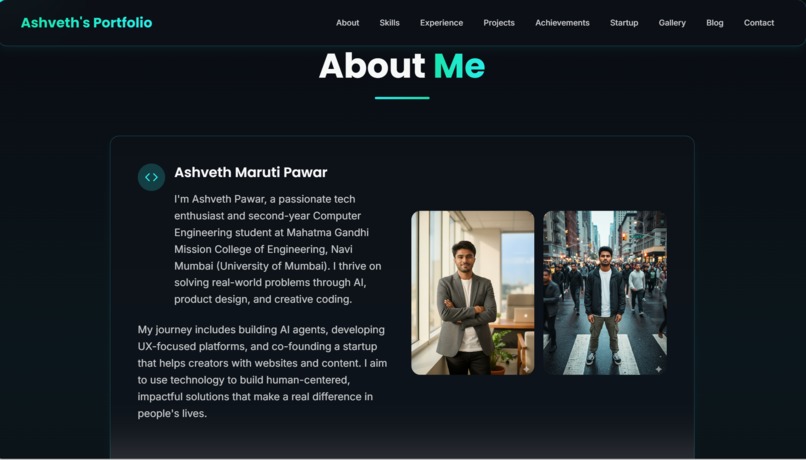 Ashveth's Portfolio – screenshot 8